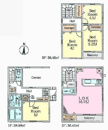 葛飾区奥戸２丁目の新築一戸建