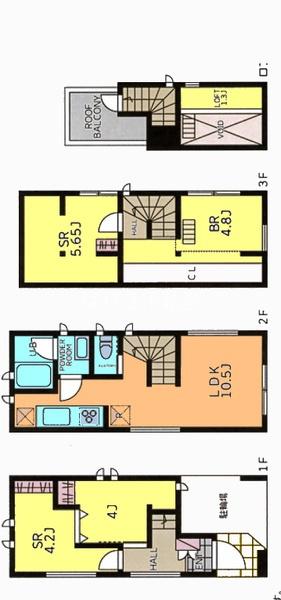 葛飾区堀切４丁目の新築一戸建