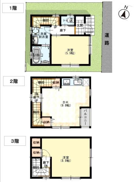 葛飾区細田４丁目　新築戸建