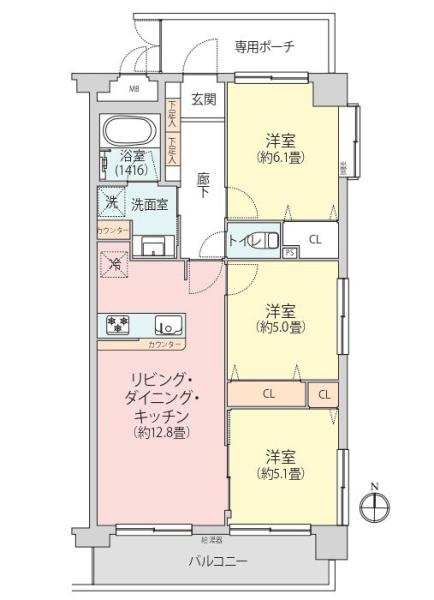 ビラカーサお花茶屋