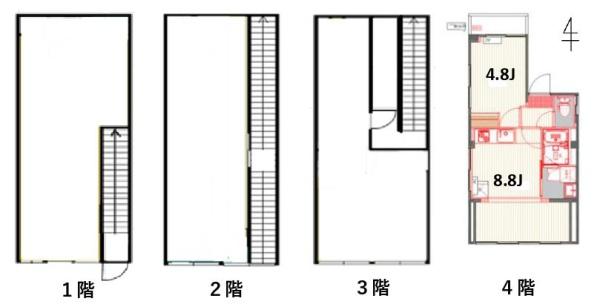 葛飾区立石四丁目　売ビル