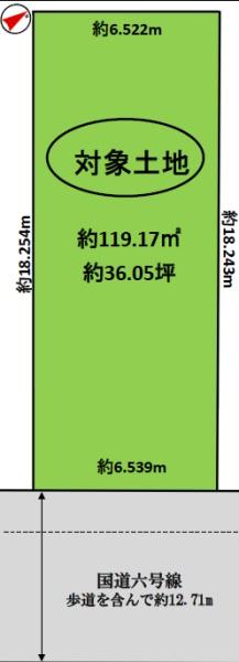 葛飾区白鳥４丁目の売土地