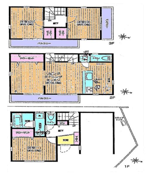 葛飾区新小岩３丁目の中古一戸建