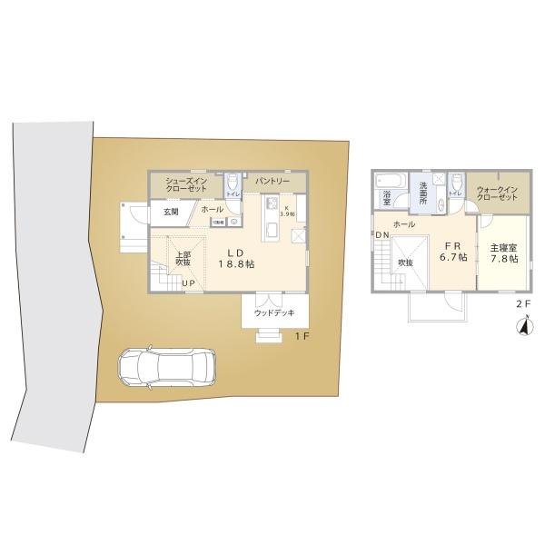 松戸市下矢切の中古一戸建て