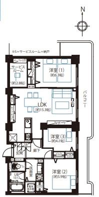 清新北ハイツ７号棟