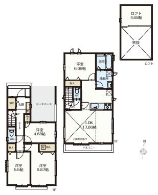 葛飾区南水元４丁目の新築一戸建