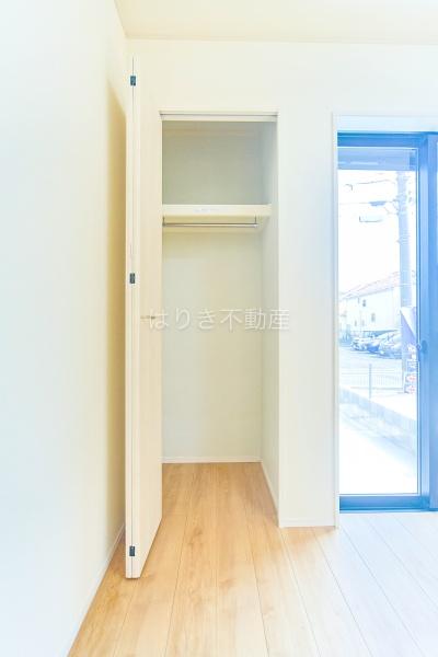 葛飾区西水元3丁目の新築一戸建(収納)