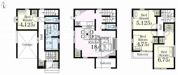 葛飾区東水元１丁目の新築一戸建