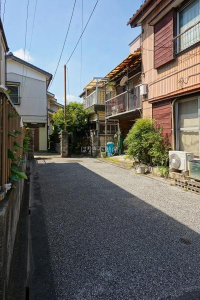 葛飾区南水元2丁目の土地(前面道路含む現地写真)