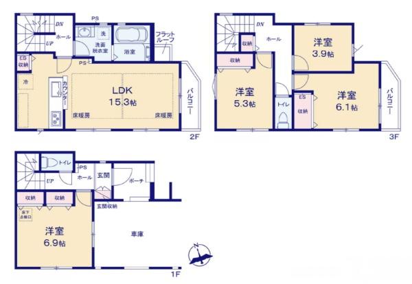 江戸川区南小岩８丁目の新築一戸建