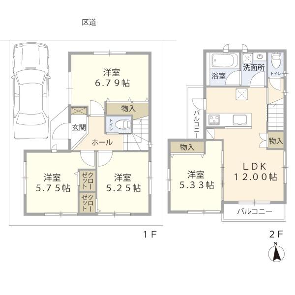 葛飾区堀切４丁目の中古一戸建て