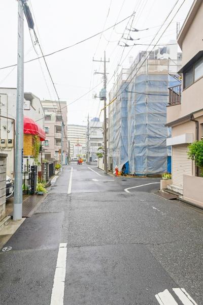 葛飾区金町4丁目の新築一戸建(前面道路含む現地写真)