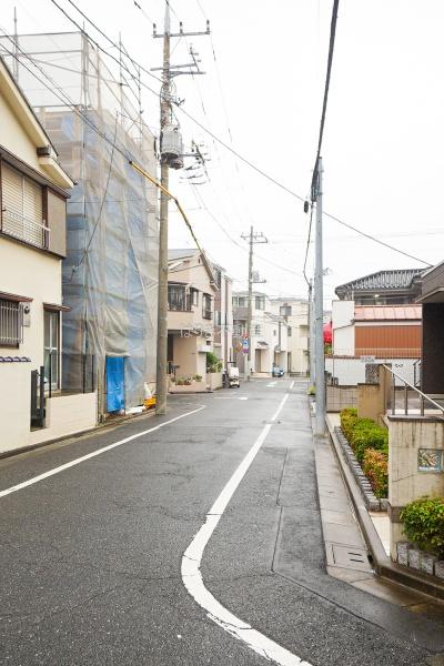 葛飾区金町4丁目の新築一戸建(前面道路含む現地写真)