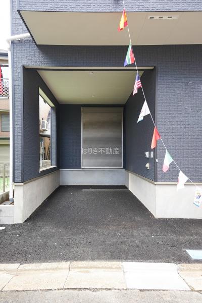 江戸川区大杉1丁目の新築一戸建(駐車場)