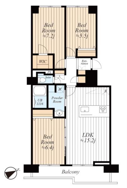 シティコープ清新１５号棟