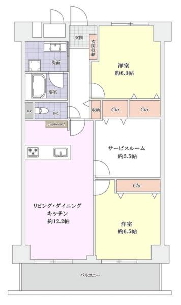 なぎさニュータウン5号棟