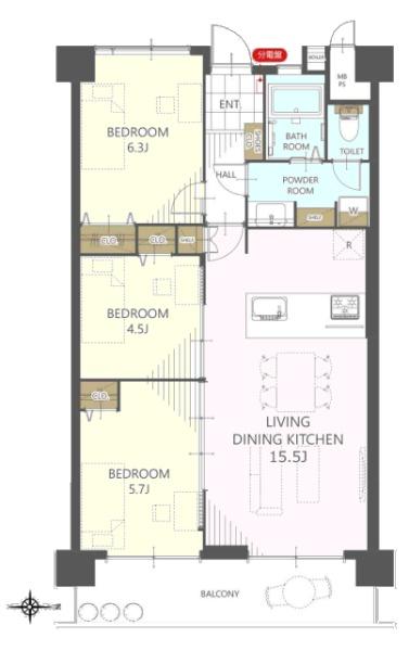 なぎさニュータウン７号棟