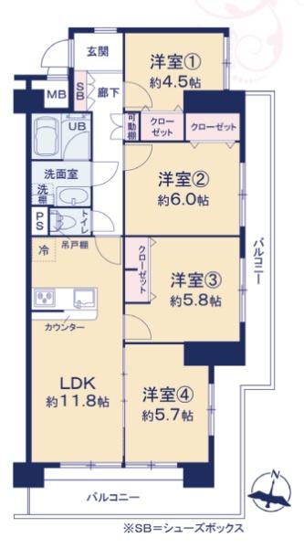 グリーンパーク金町　314号室