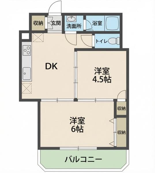 日栄マンション　6階