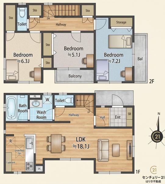 葛飾区奥戸４丁目の中古一戸建