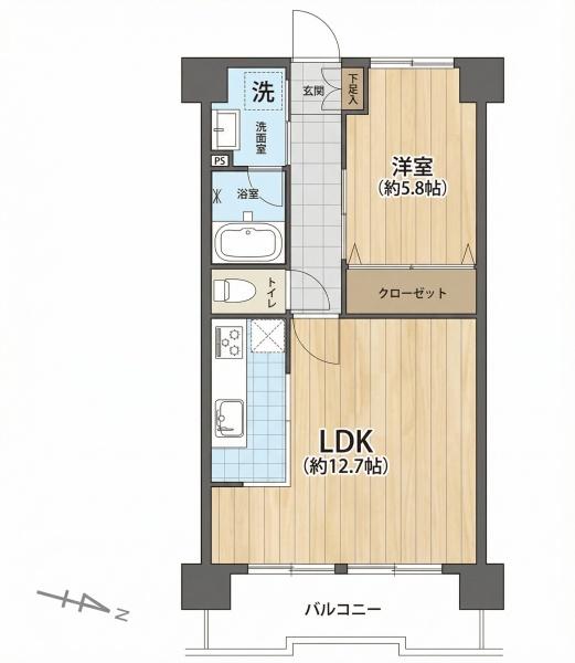 第２お花茶屋ダイヤモンドマンション７階