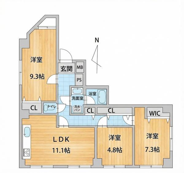 ストークハイム緑町　1階