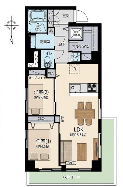 ライオンズマンション両国第３　401号室
