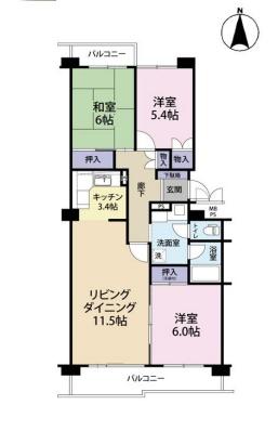 シティコープ清新１４号棟　４階