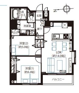 本所吾妻橋アムフラット703号室