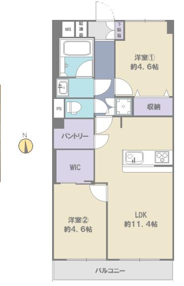 中銀新葛西マンシオン　503号室