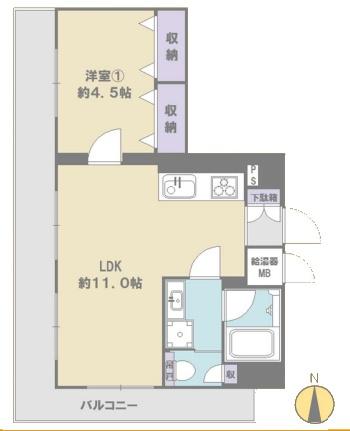 キャッスルマンションお花茶屋　701号室