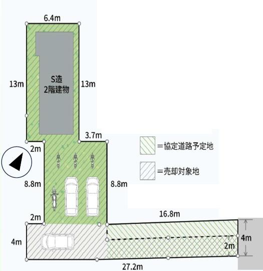 葛飾区東新小岩４丁目の土地