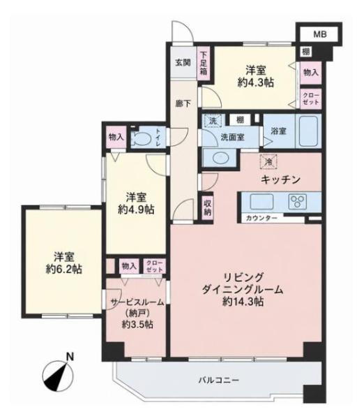 モアステージ墨田　202号室
