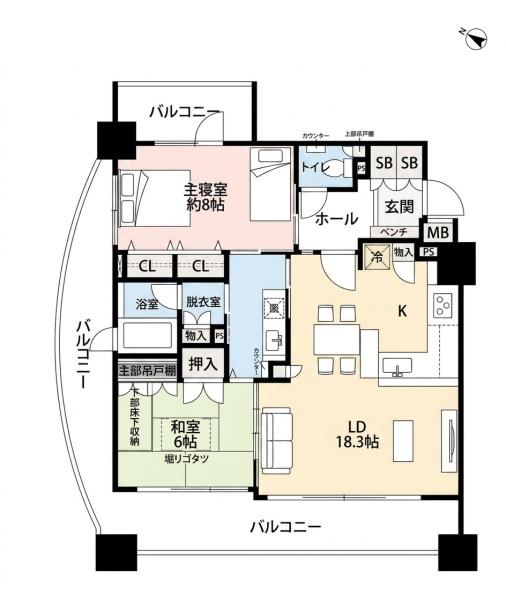 パンテオン小岩　9階