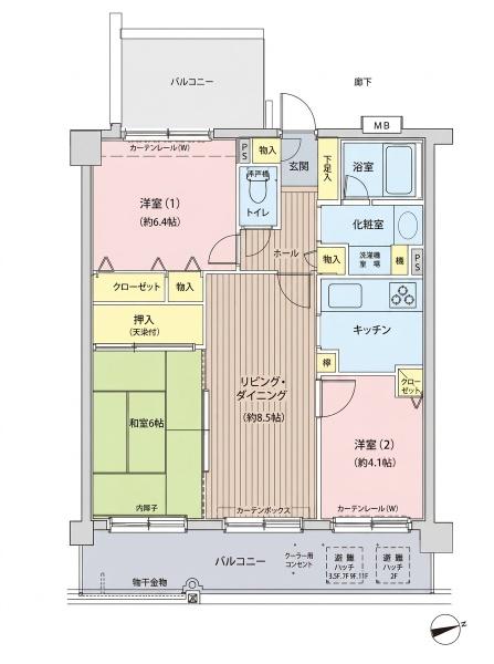 ダイアパレス京成曳舟　7階