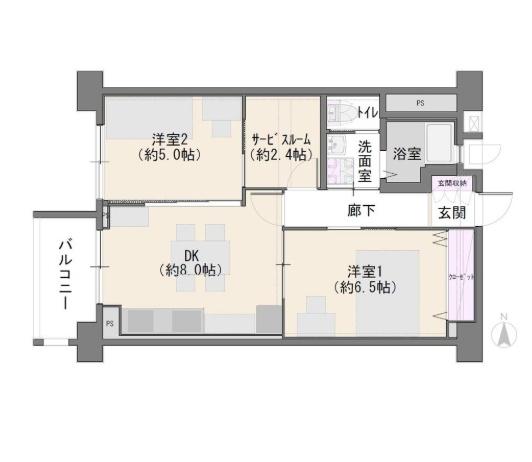 業平橋住宅　1103号室