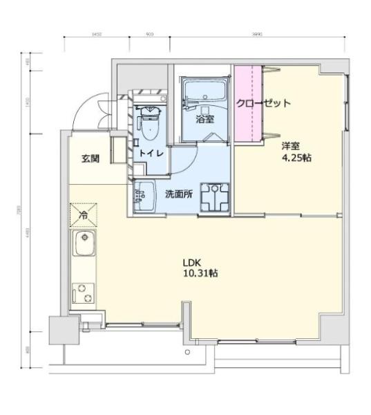 恵進マンション　901号室