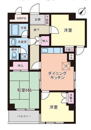 パークサイド八広 409号室