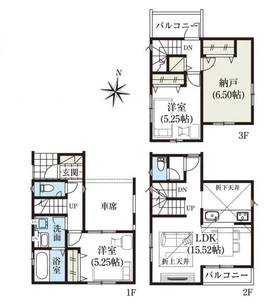 葛飾区南水元２丁目の新築一戸建