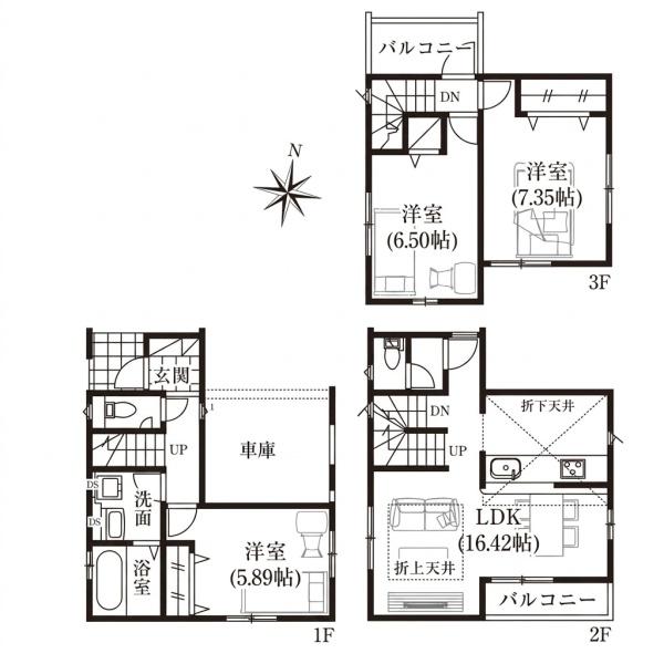 葛飾区南水元２丁目の新築一戸建
