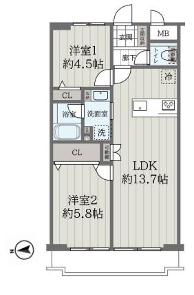 アルカディア曳舟　109号室