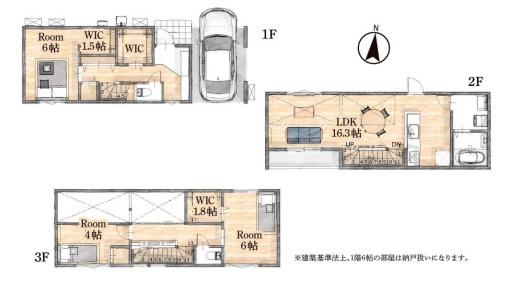 葛飾区西亀有2丁目の新築一戸建