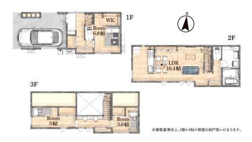 葛飾区西新小岩4丁目の新築一戸建