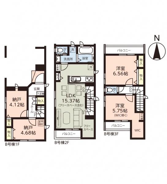 葛飾区新宿５丁目の新築一戸建