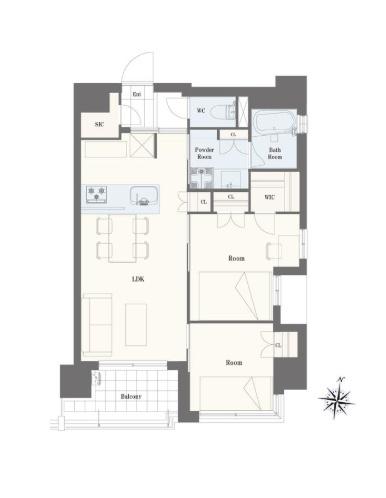 グレース錦糸町シティフロント 203号室