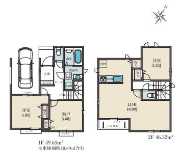 葛飾区細田４丁目の新築一戸建