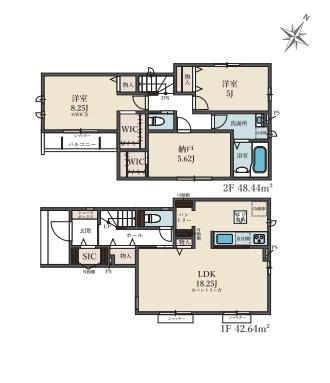 葛飾区細田４丁目の新築一戸建