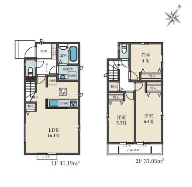 葛飾区細田４丁目の新築一戸建
