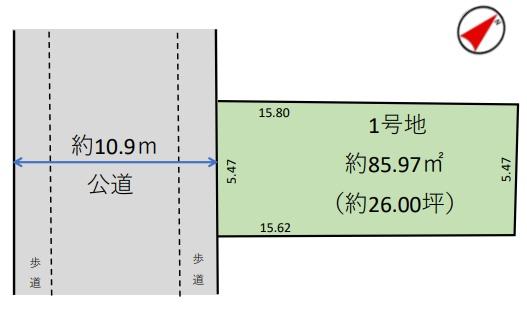 葛飾区柴又１丁目の土地