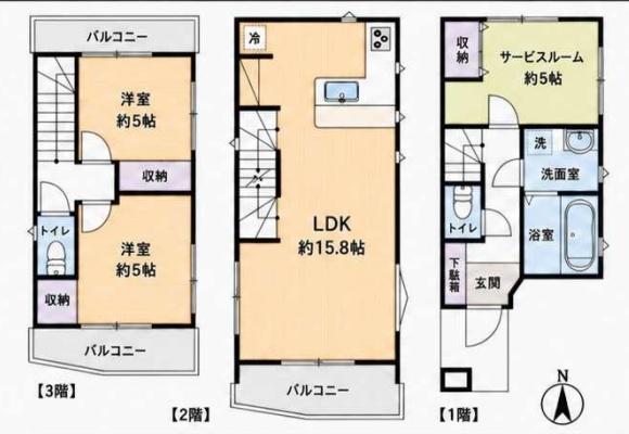 葛飾区細田1丁目の中古一戸建